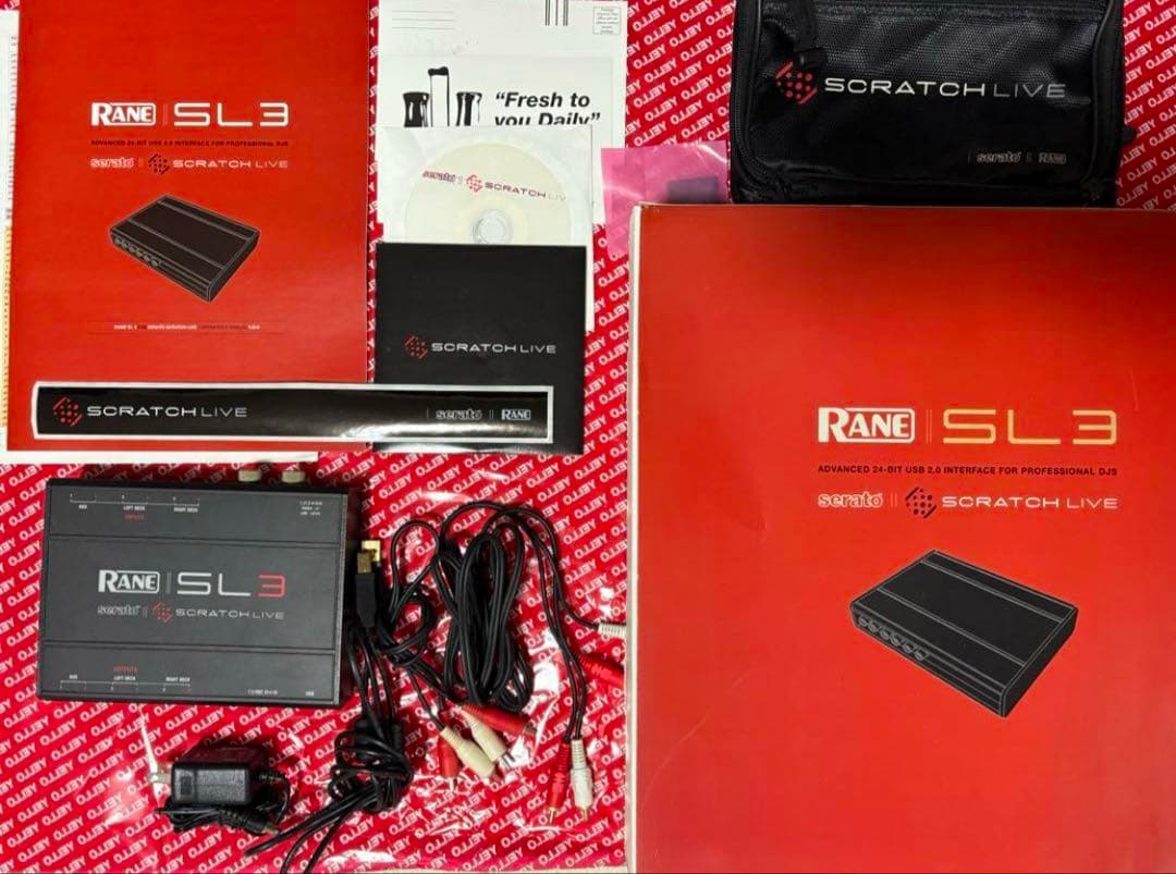 DJ機材 SCRATCHLIVE SL3 RANE serato