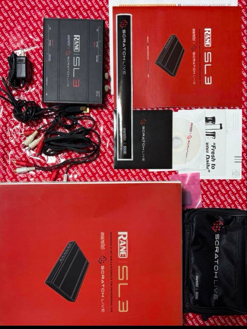 DJ機材 SCRATCHLIVE SL3 RANE serato