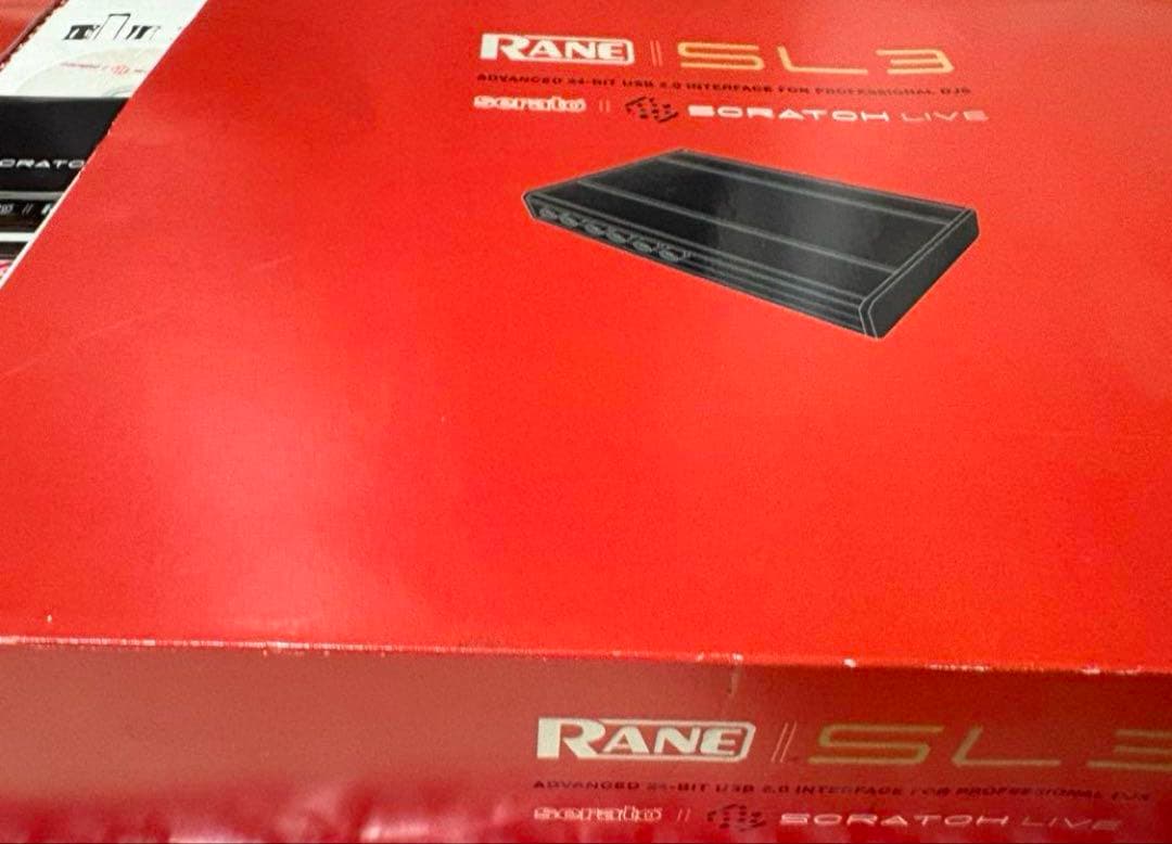 DJ機材 SCRATCHLIVE SL3 RANE serato