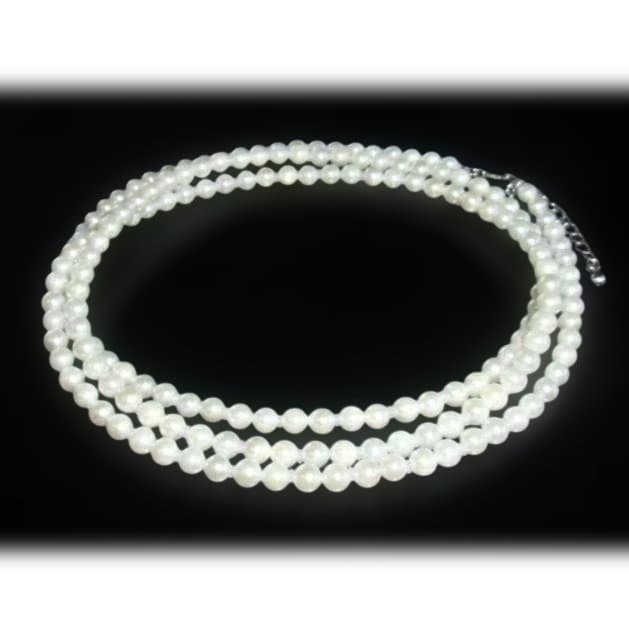 （ももこ様）あこや真珠 ベビーパール ロングネックレス 4.0-4.5mm