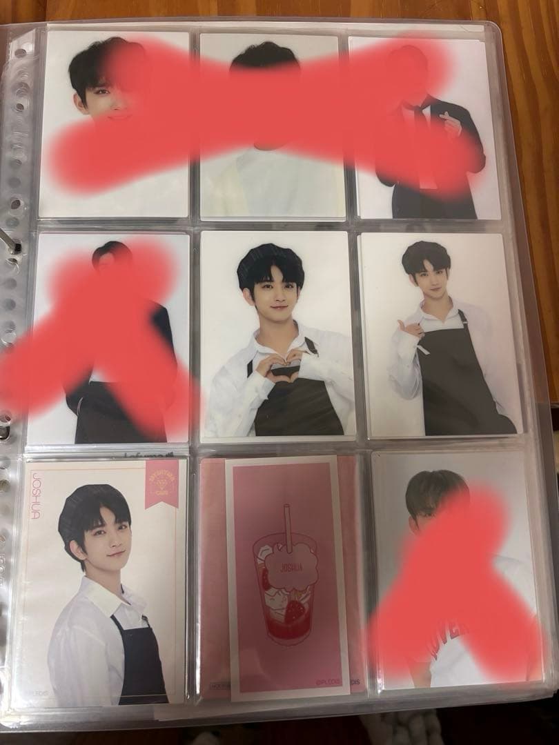 SEVENTEEN セブチカフェ　2020 ジョシュア　トレカ　EC ステッカー