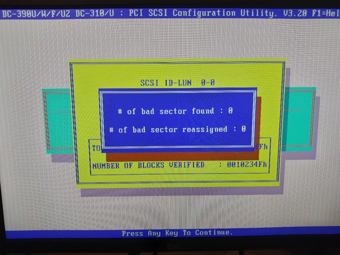 Apple純正 Quantum LPS540S 500MB SCSI HDD