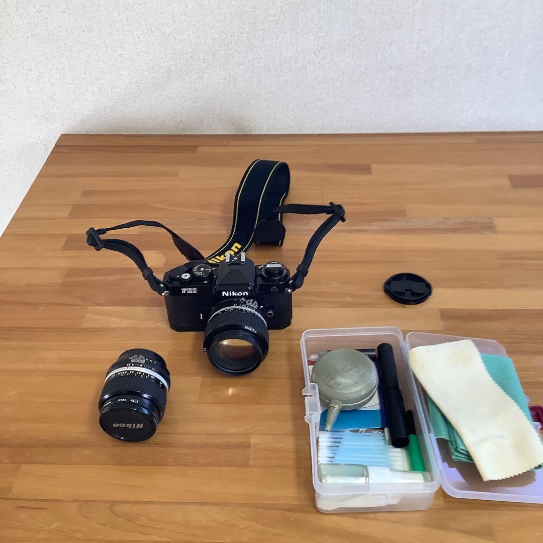 Nikon FE2 一眼レフカメラ レンズ2本セット