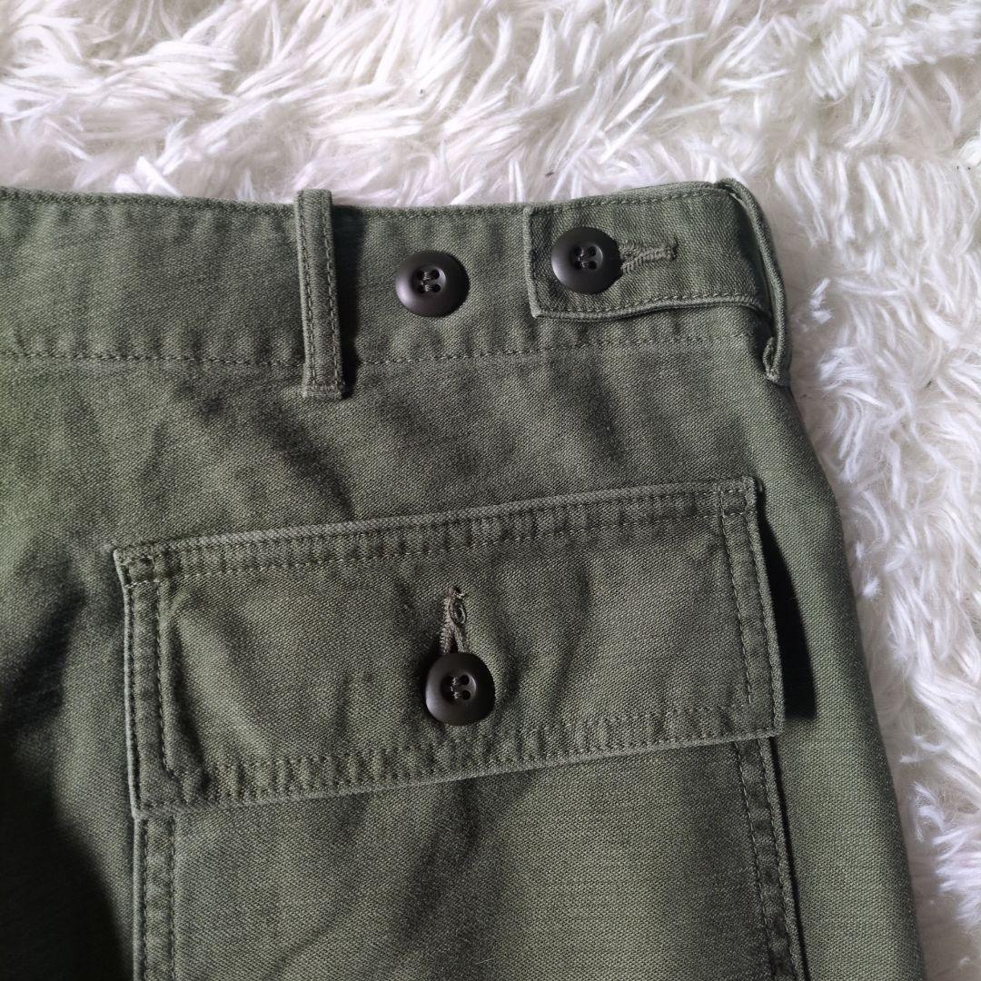 FRAMeWORK 2025AW ミリタリースラブバックサテンベイカーパンツ