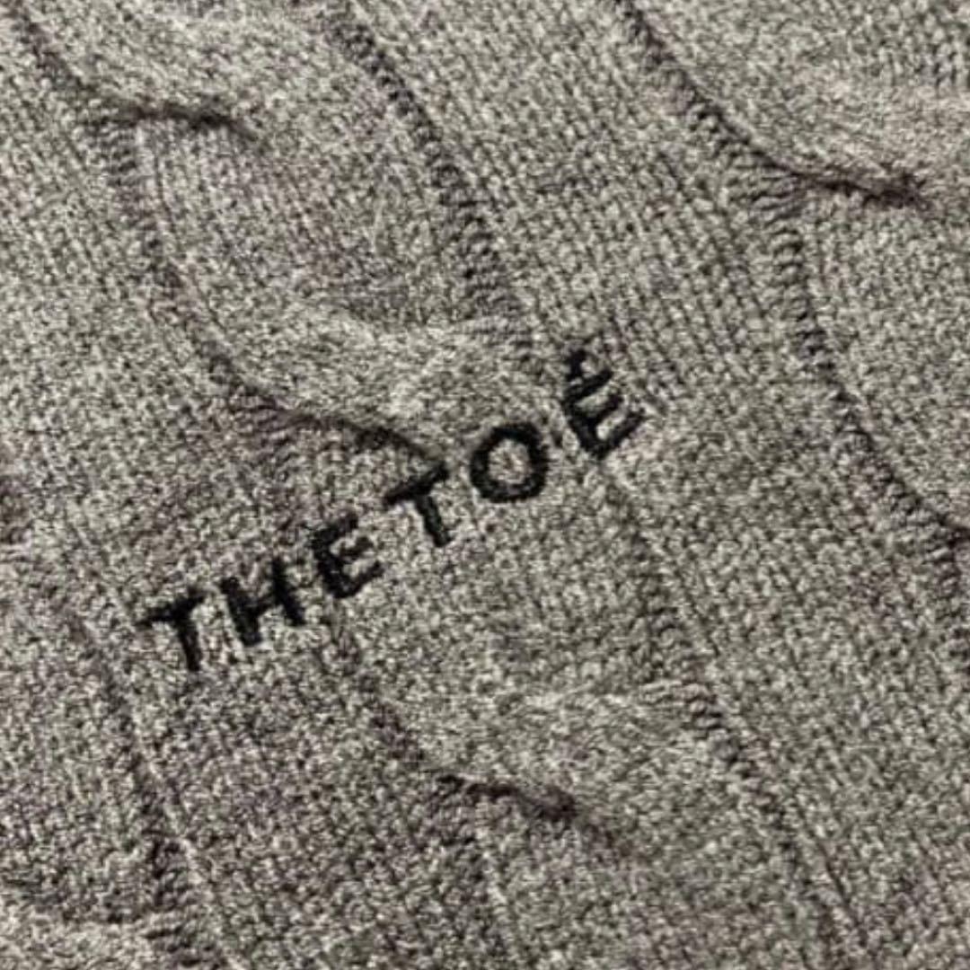 THETOE TOÉ Baker Cardigan グレー Sサイズ