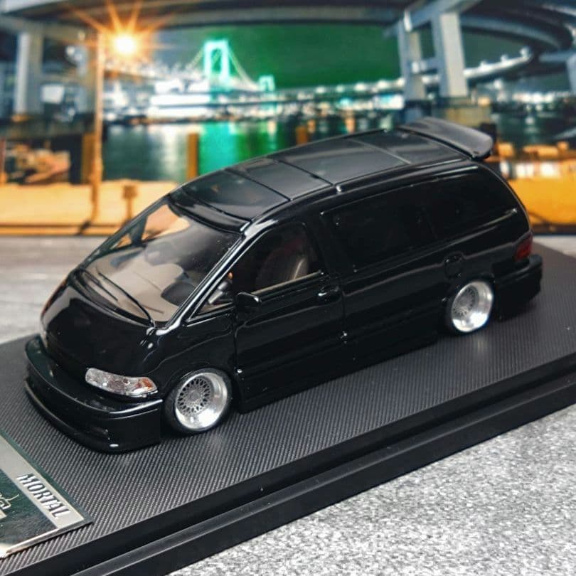 【カスタム品】MORTAL 1/64 トヨタ エスティマ FABULOUS仕様