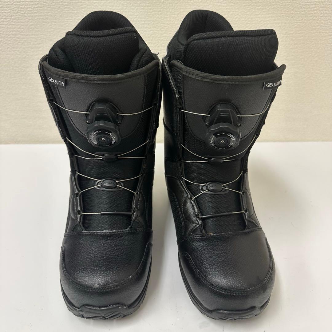 ZUMA スノーボードBOAブーツ 女性用 ブラック 25.0cm