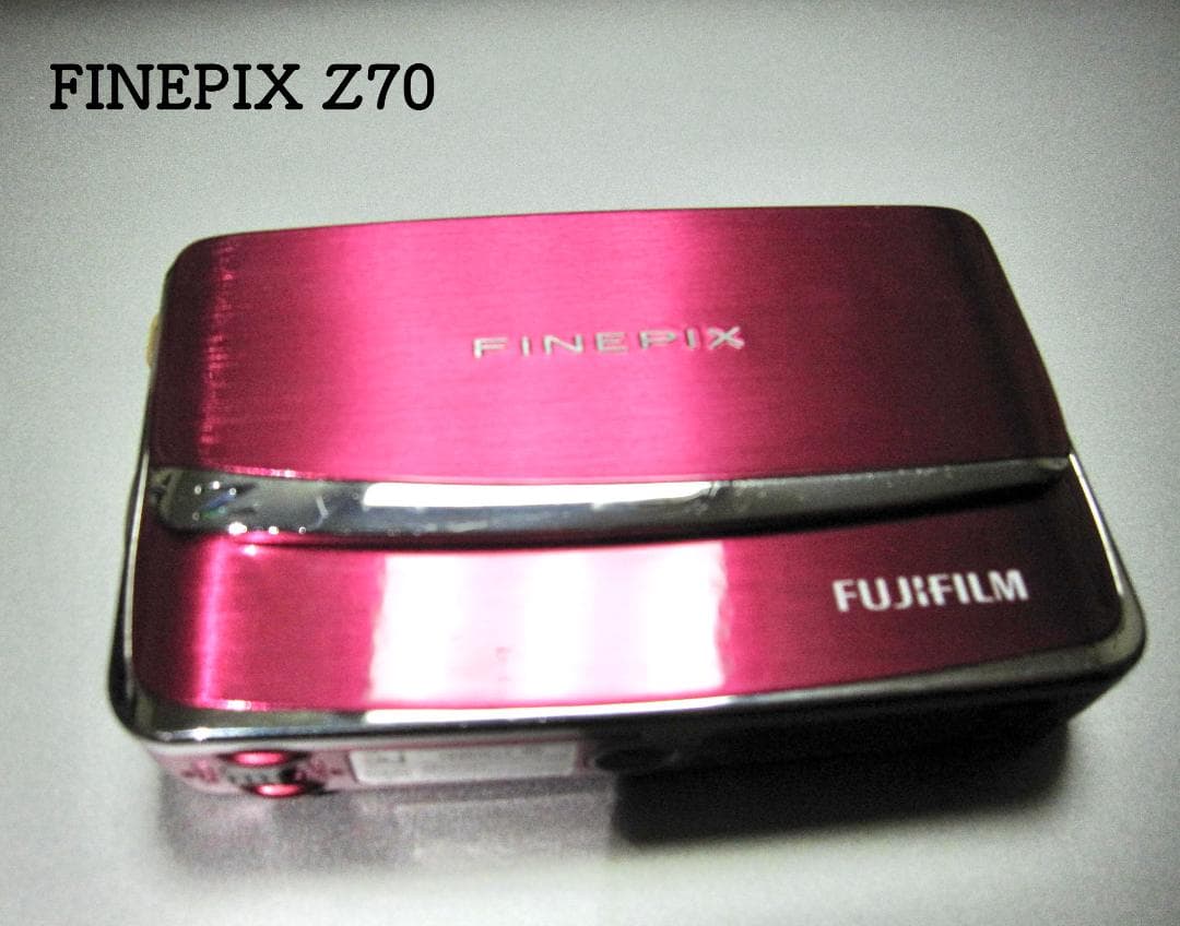 【動作確認済み】FUJIFILM FINEPIX Z70 メタリックピンク