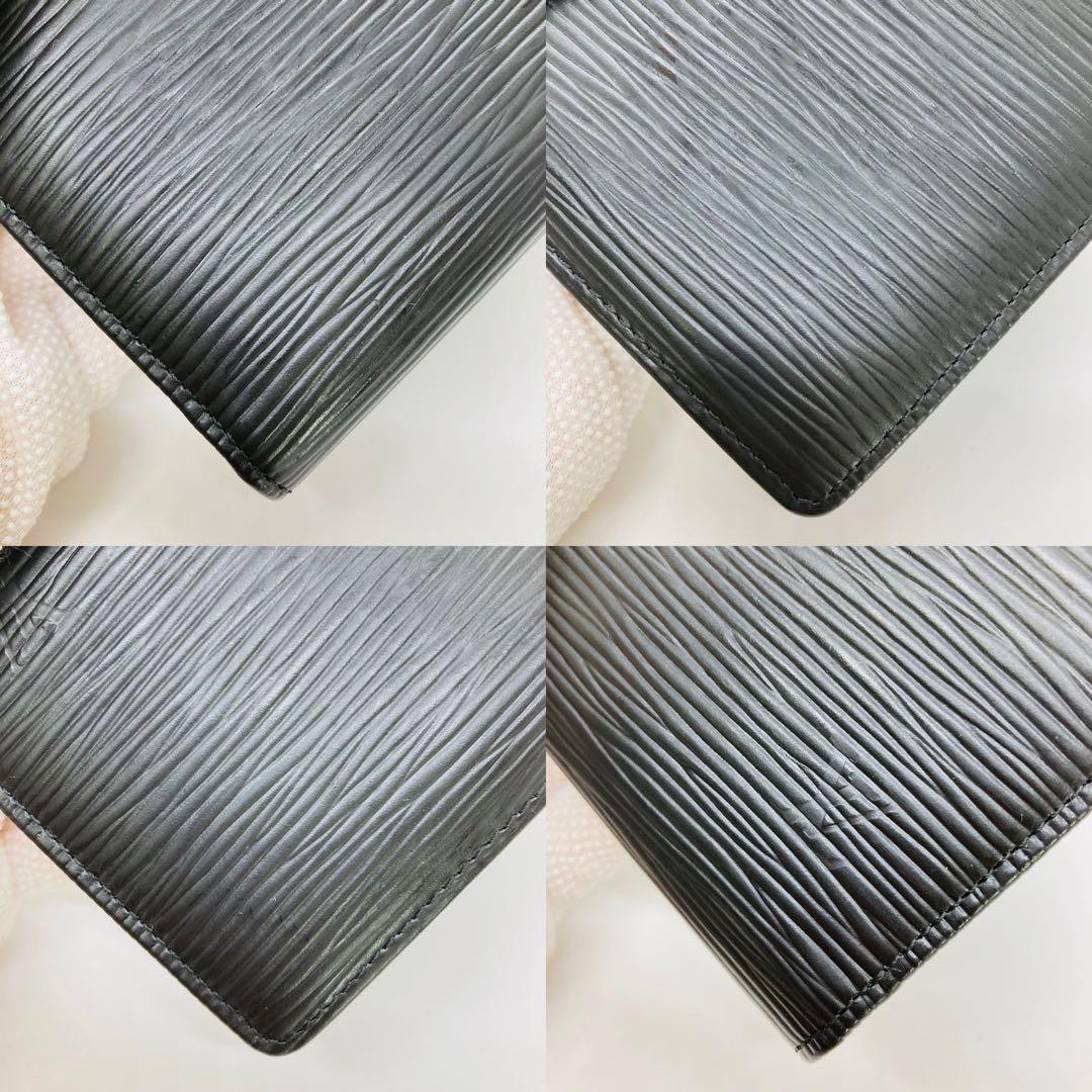 ルイヴィトン LOUIS VUITTONエピノワールポルトビエ 長財布 A876