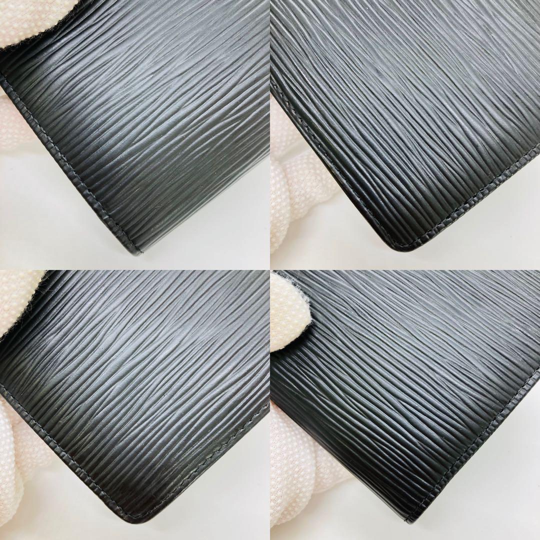 ルイヴィトン LOUIS VUITTONエピノワールポルトビエ 長財布 A876