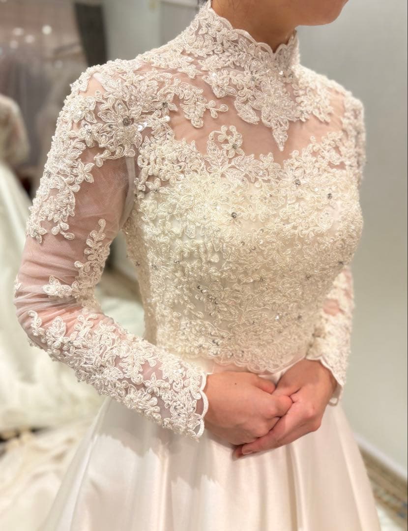 YNS WEDDING ハイネックボレロ 【クリーニング済】