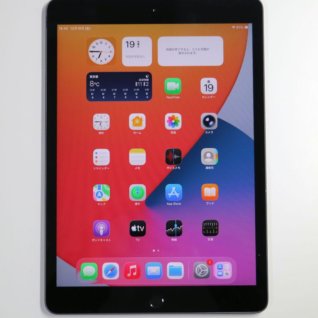 【背面傷・曲がり小】iPad (第8世代) 32GB WiFi+Cellular