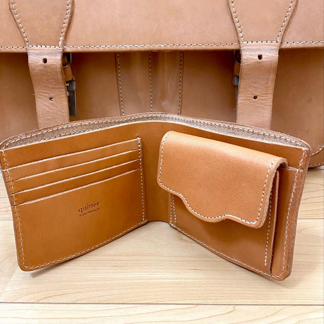 ルイタータッセン 3wayブリーフ & クイッター ヌメ革 財布 セット