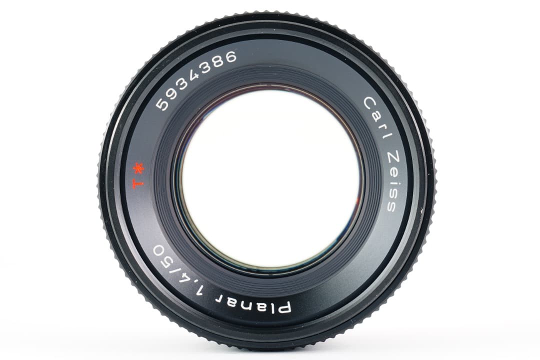 【極美品】Carl Zeiss Planar 50mm F1.4 AEJ 386