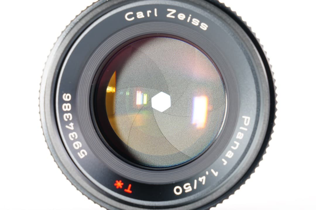【極美品】Carl Zeiss Planar 50mm F1.4 AEJ 386