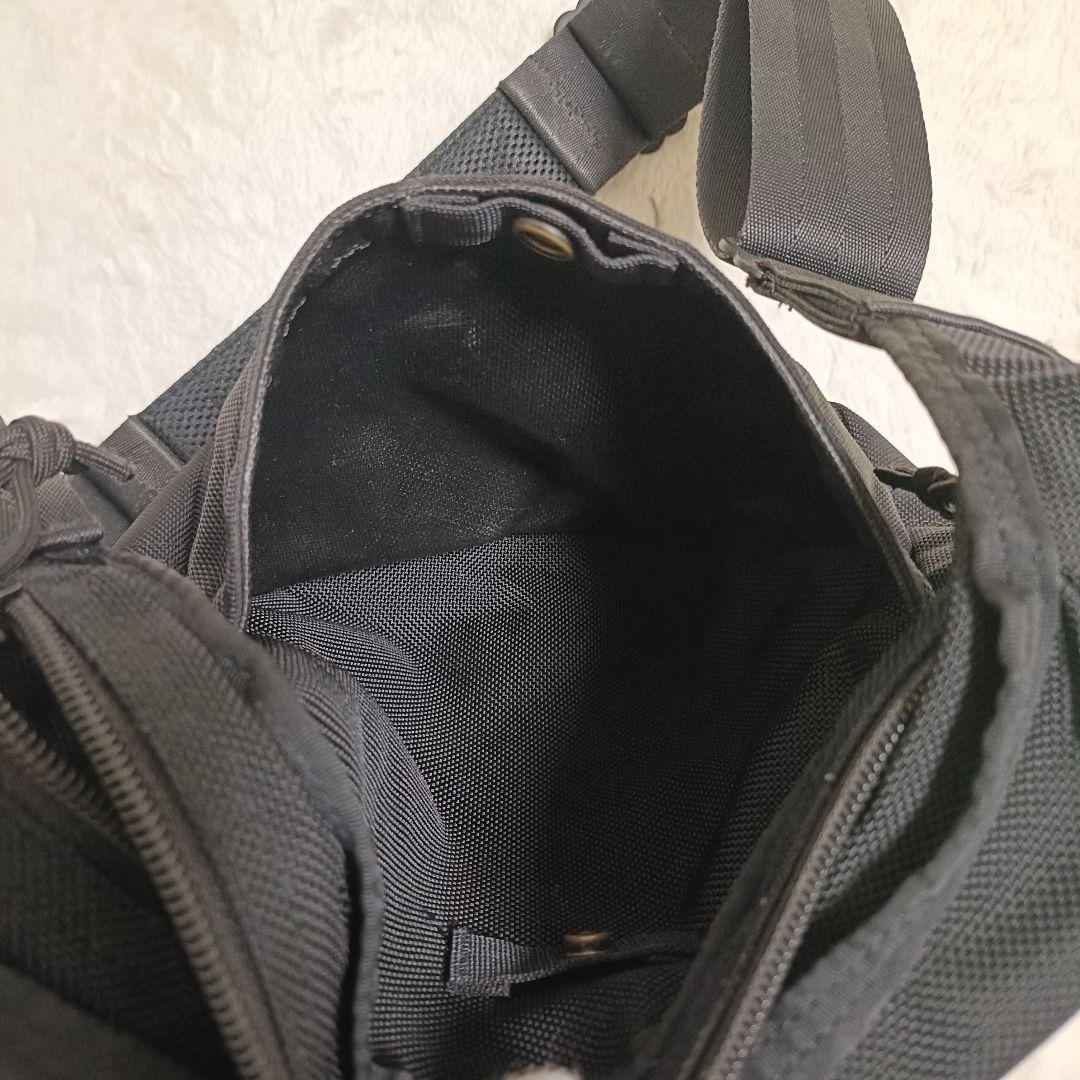 美品☆ブリーフィング BRIEFING デイトリッパーs ショルダーバッグ 黒