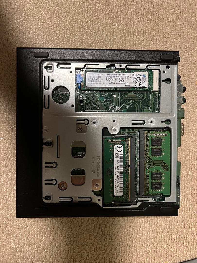 ミニPC Lenovo ThinkCentre M920q i5-8500t/16/256