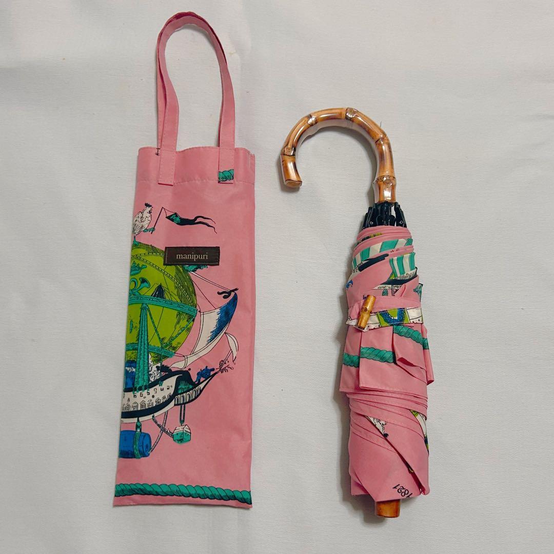 manipuri折りたたみ日傘