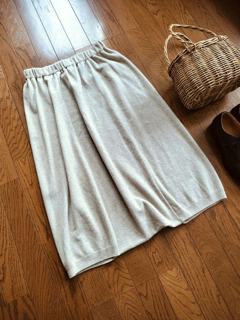 美品evam eva【定価2.4万】ウールニット　サルエルパンツ