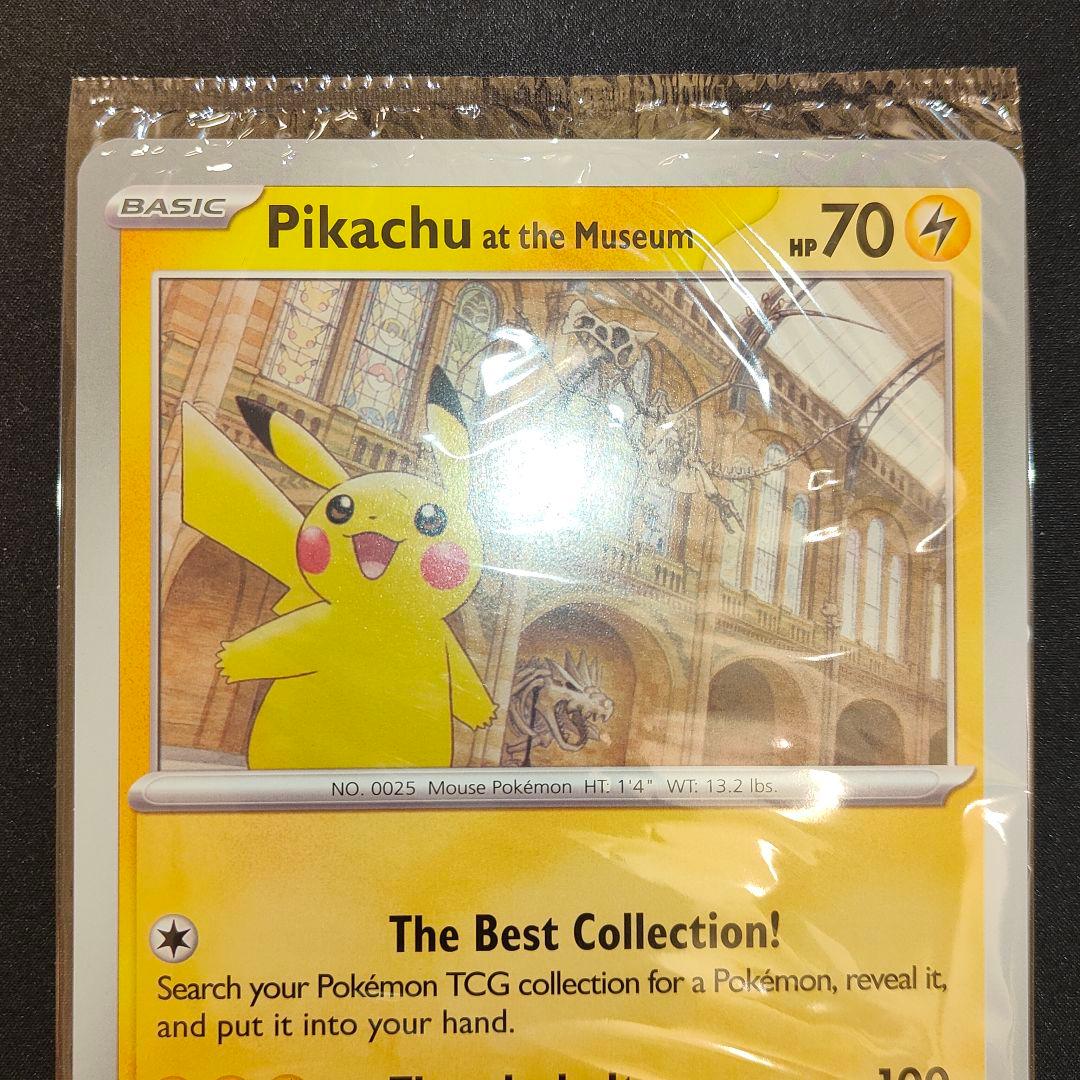 ピカチュウ　博物館　プロモ　Pikachu at the Museum