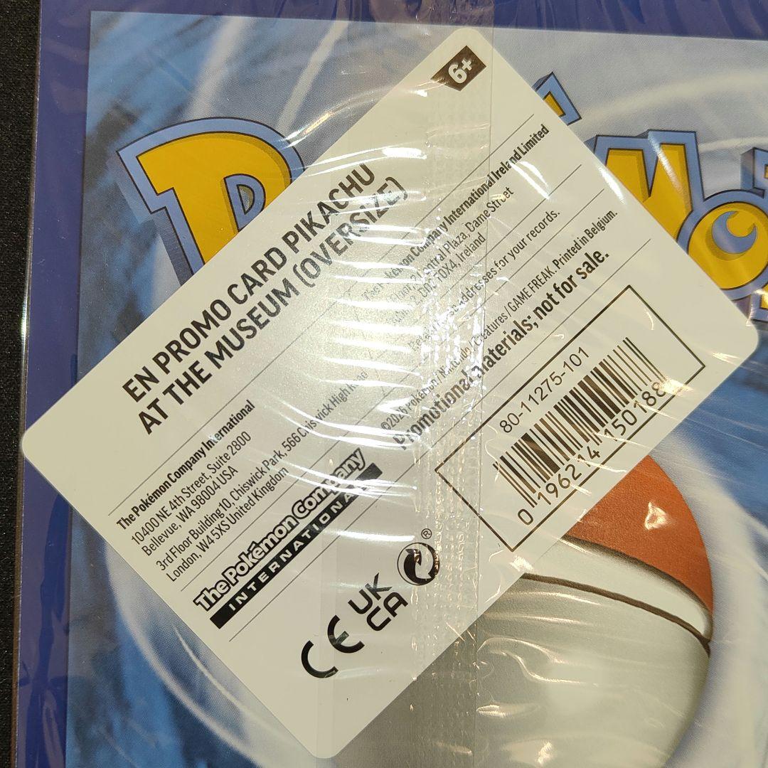 ピカチュウ　博物館　プロモ　Pikachu at the Museum