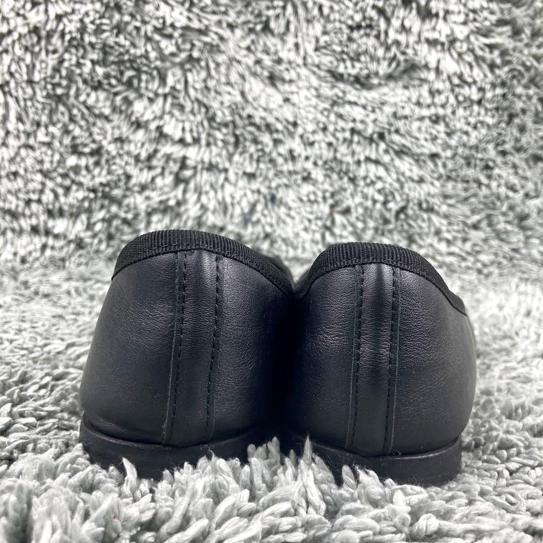 極美品 repettoバレエシューズ リリ ブラック23cm LILI レザー