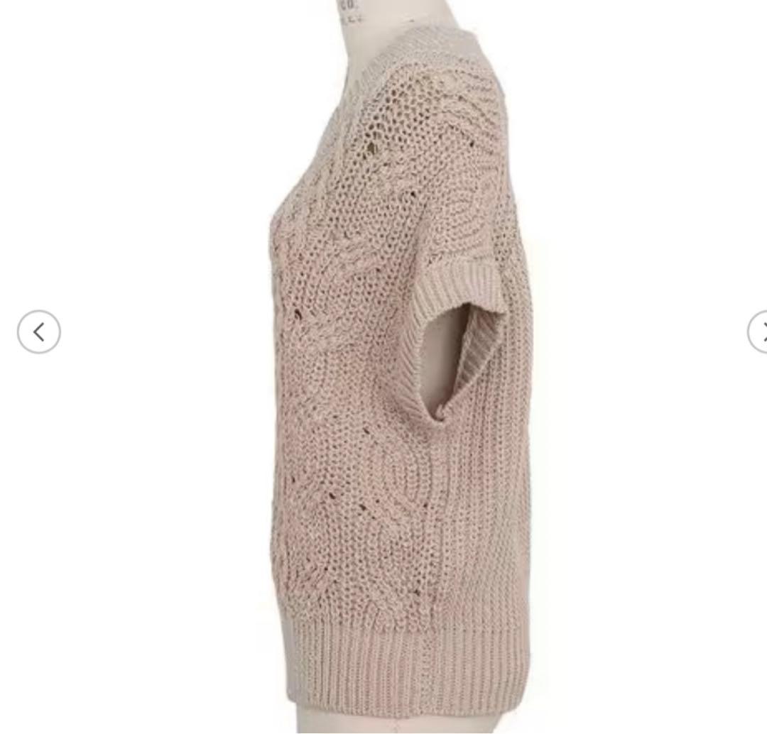 な*つ様 Drawer SUMMER 3Gアラン編みベスト