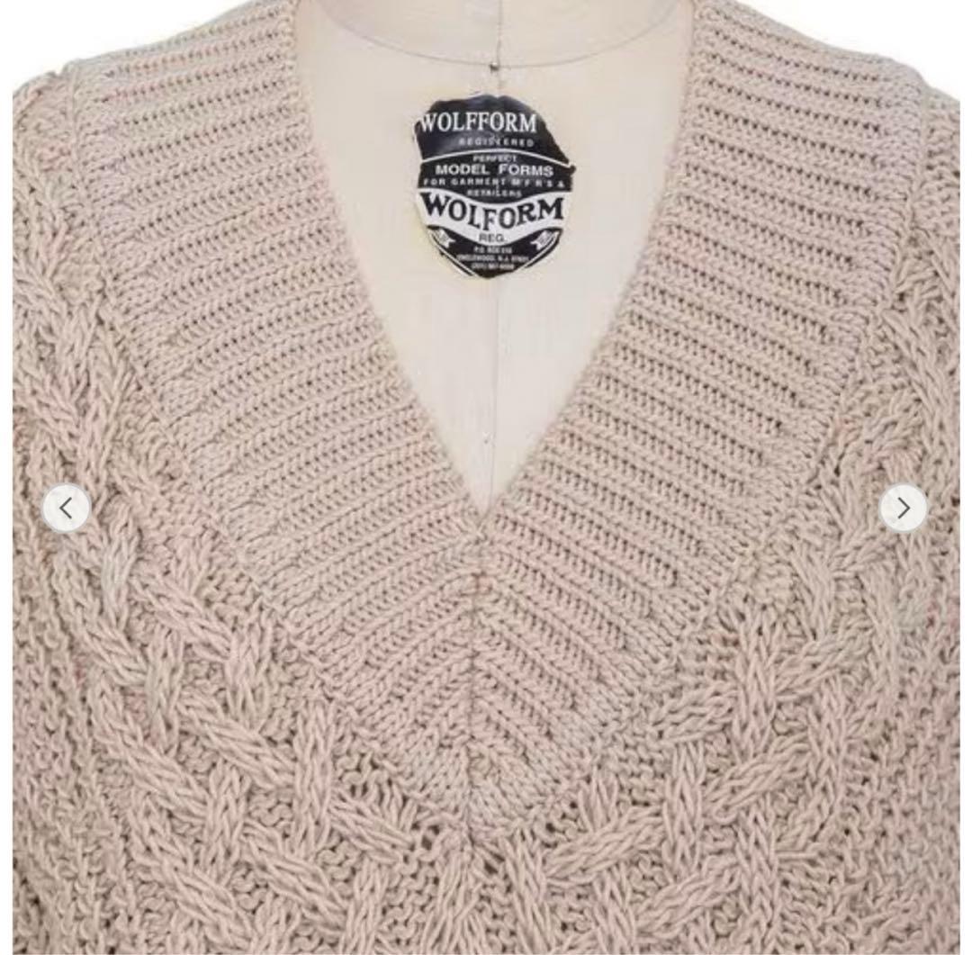 な*つ様 Drawer SUMMER 3Gアラン編みベスト