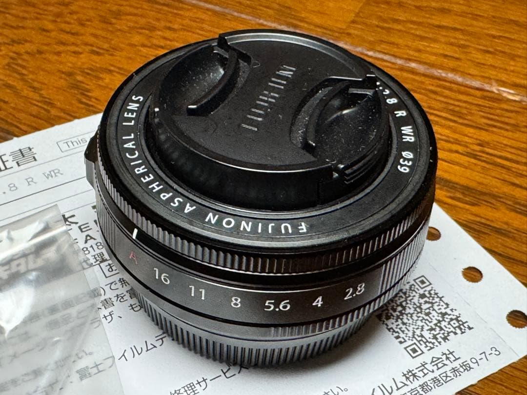 FUJIFILM XF 23mm F2.8 R WR（ブラック）