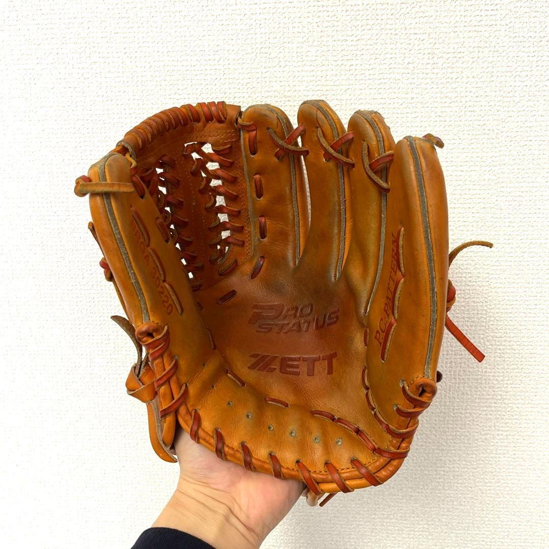 755 ZETT プロステイタス 型抜群 即戦力 軟式 内野手用グローブ