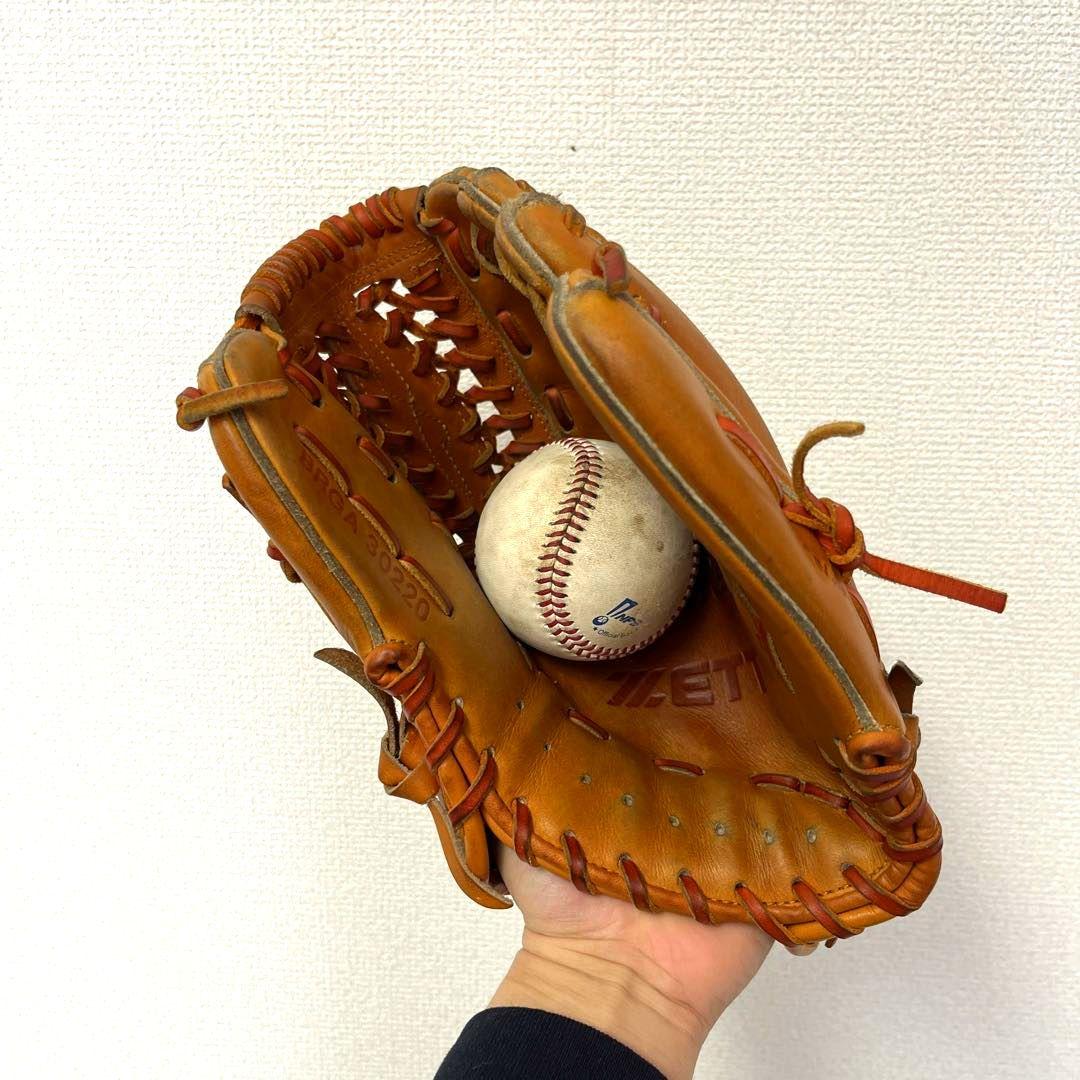 755 ZETT プロステイタス 型抜群 即戦力 軟式 内野手用グローブ