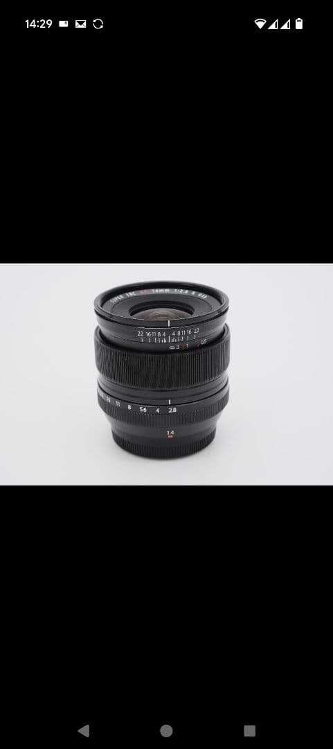 fuyuumare Fujinon XF14mm f/2.8R 美品