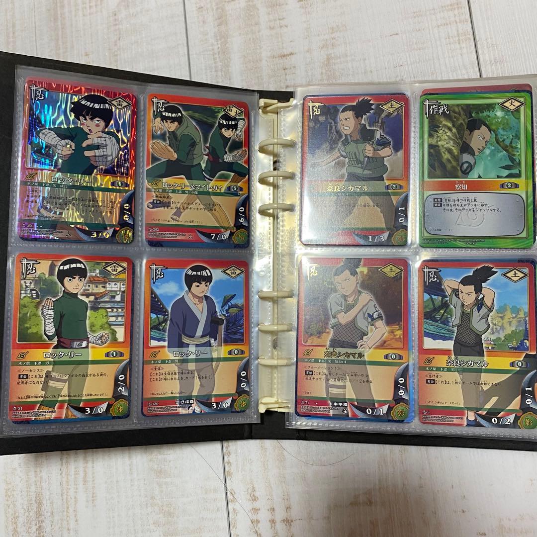 ナルト　TCG セット品　バインダー付き　絶版品
