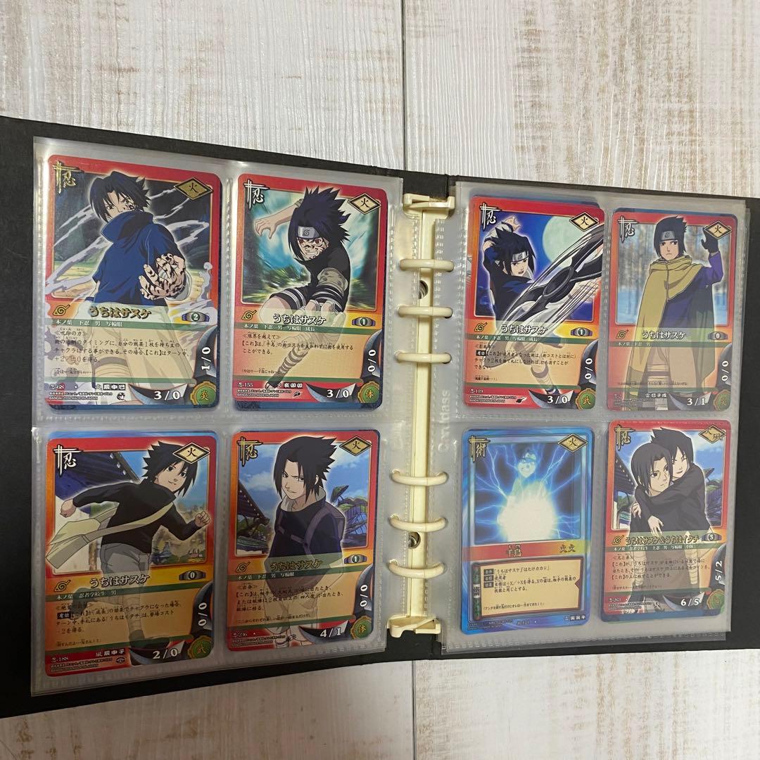 ナルト　TCG セット品　バインダー付き　絶版品