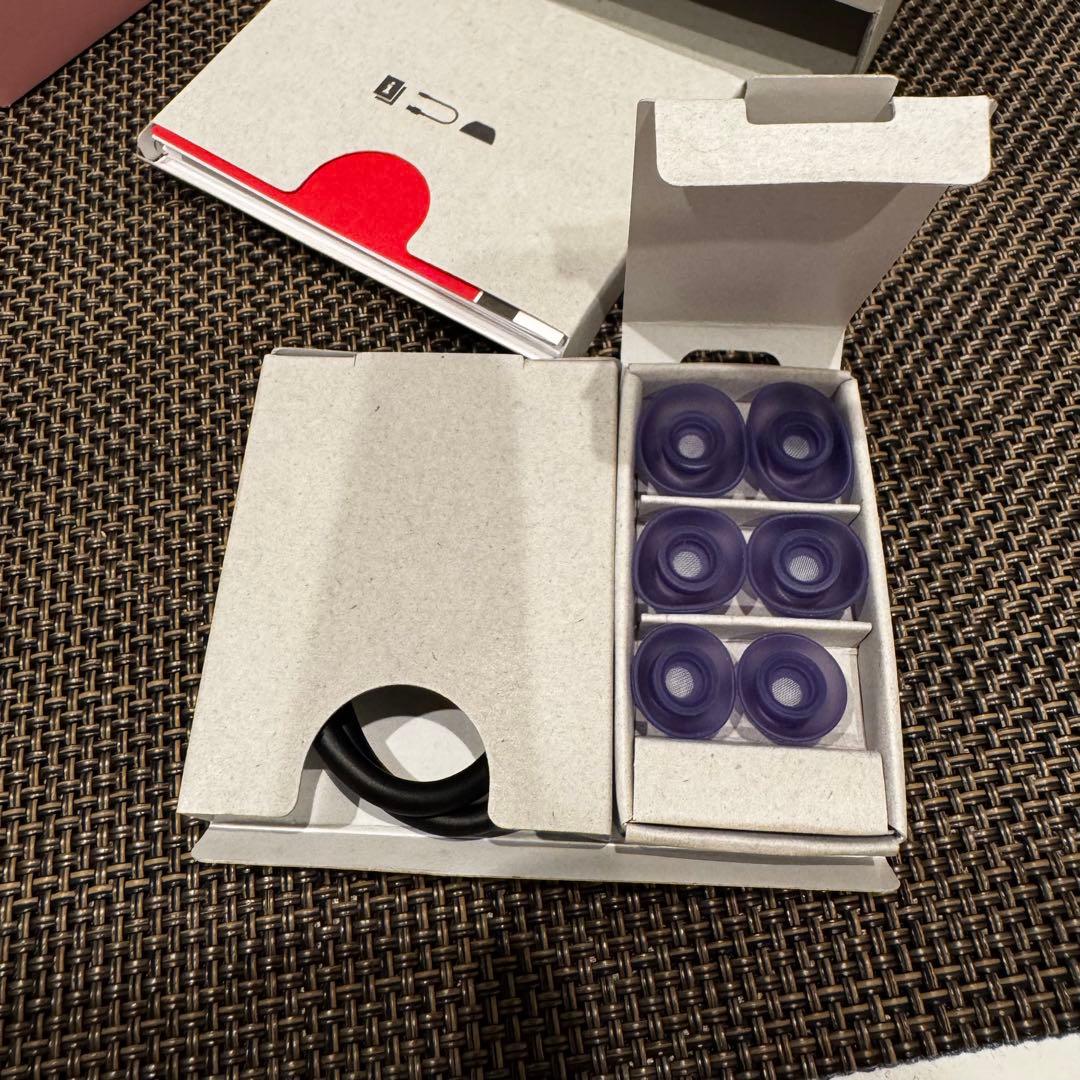 SONY LinkBuds Fit 紫色 付属品未使用 交換用アクセサリー付き