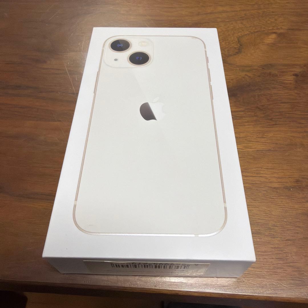 【極美品】iPhone 13 mini 256GB スターライト　SIMフリー
