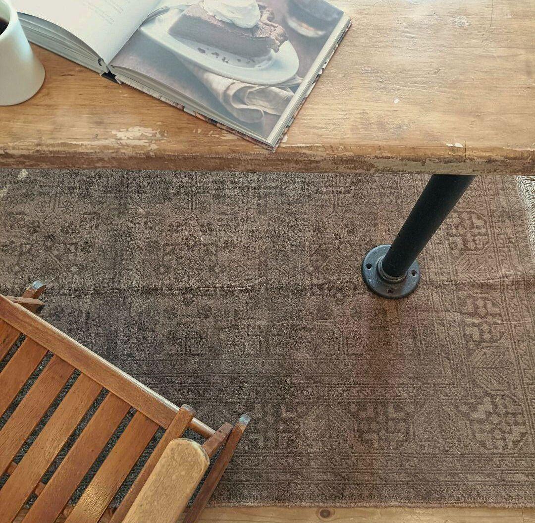 ※【キリン◎】超大判！ トライバルラグ　ヴィンテージラグ　訳あり特価