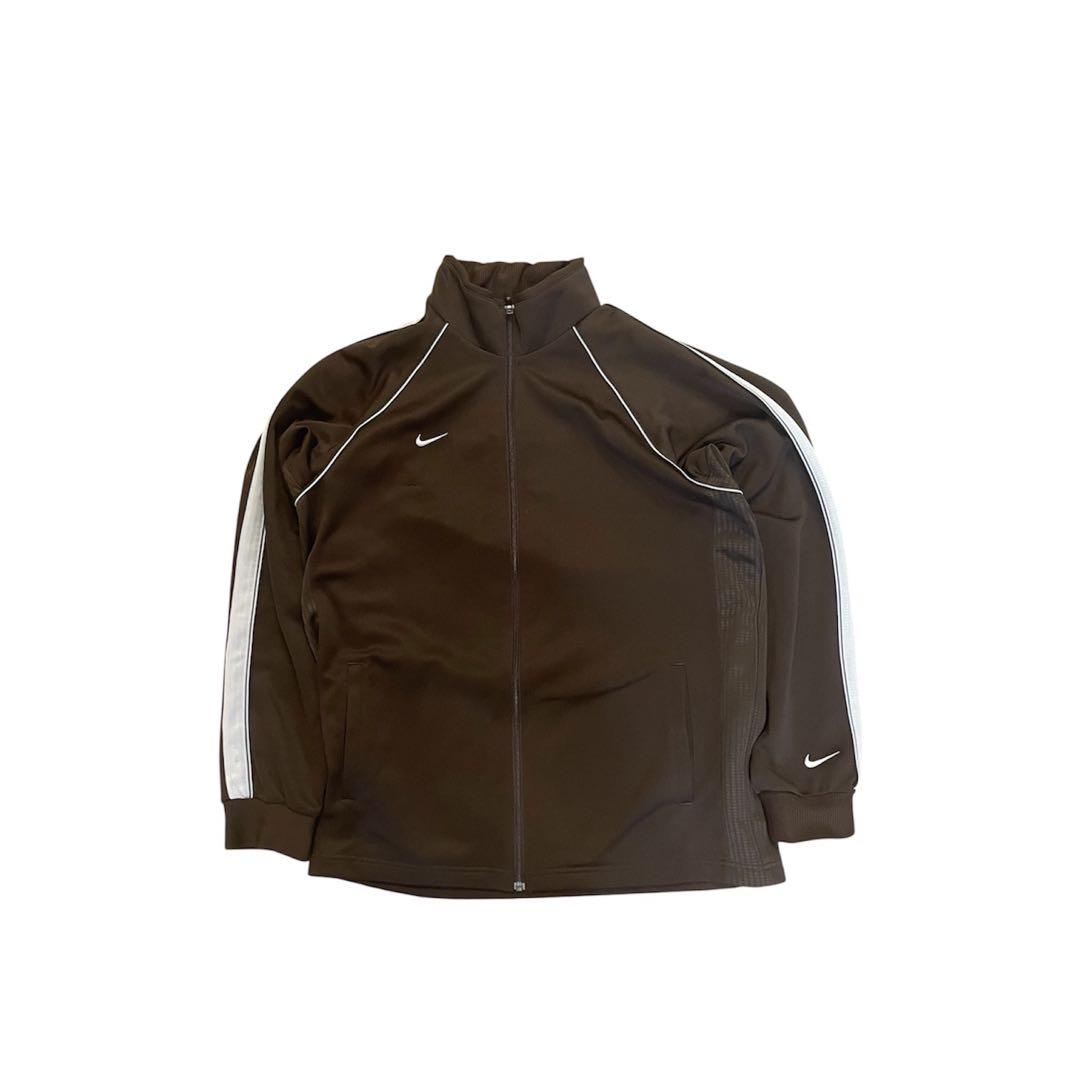 00s Nike トラックジャケット 茶色 レア