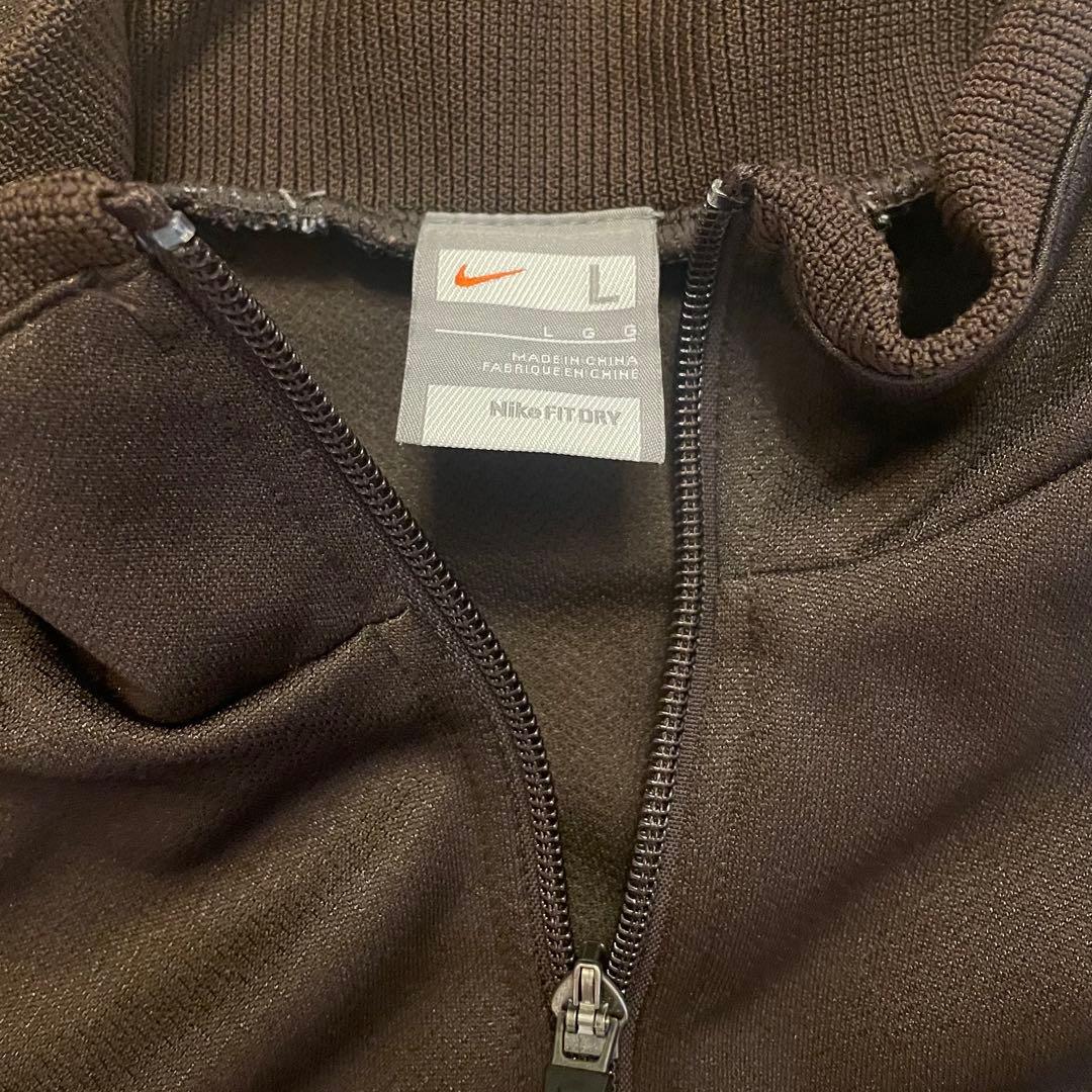 00s Nike トラックジャケット 茶色 レア