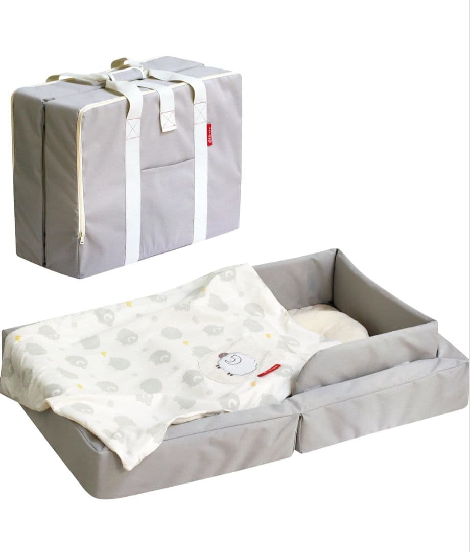 ファルスカ farska コンパクトベッド ライト グレー