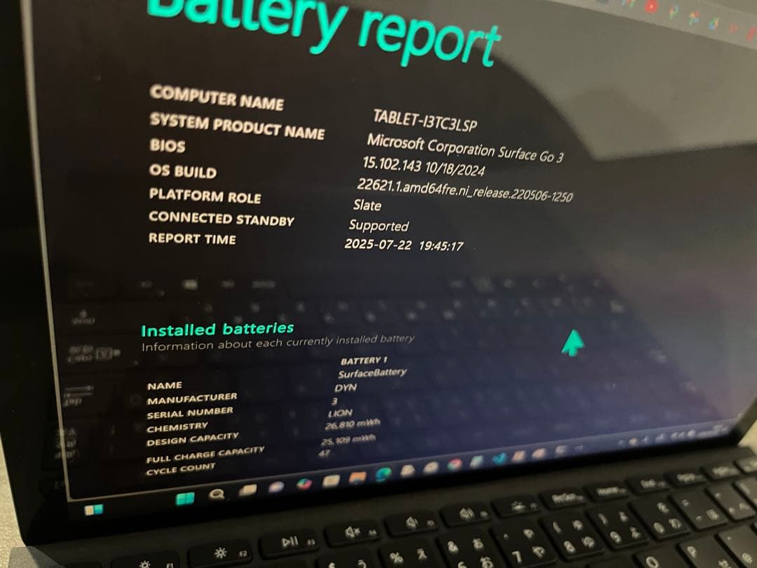 Windowsタブレット本体 Microsoft surface go 3