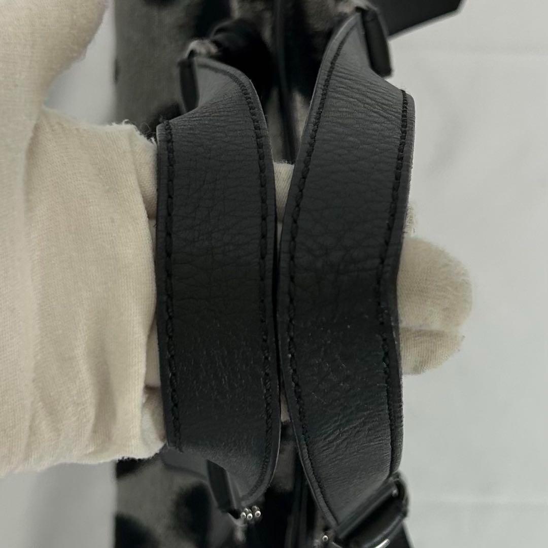 【極美品】ヴィヴィアンウエストウッド トートバッグ レザー オーブ チャーム 黒