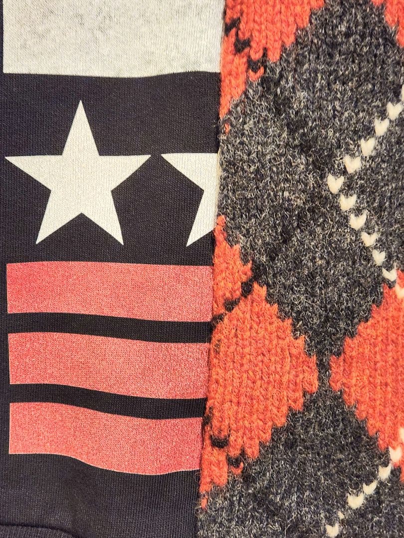 【限定値下げ】GIVENCHY ジバンシィ ニット切り替えトレーナー