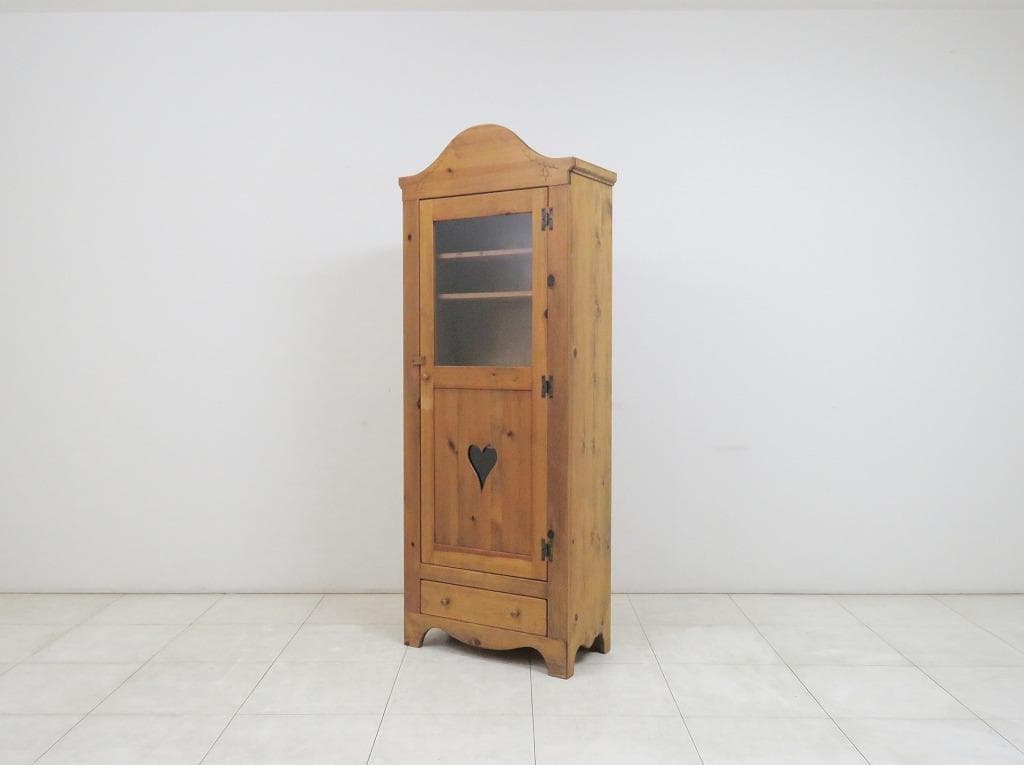 アンファン コーハウス パイン無垢材 ブックキャビネット 本棚 書棚 食器棚