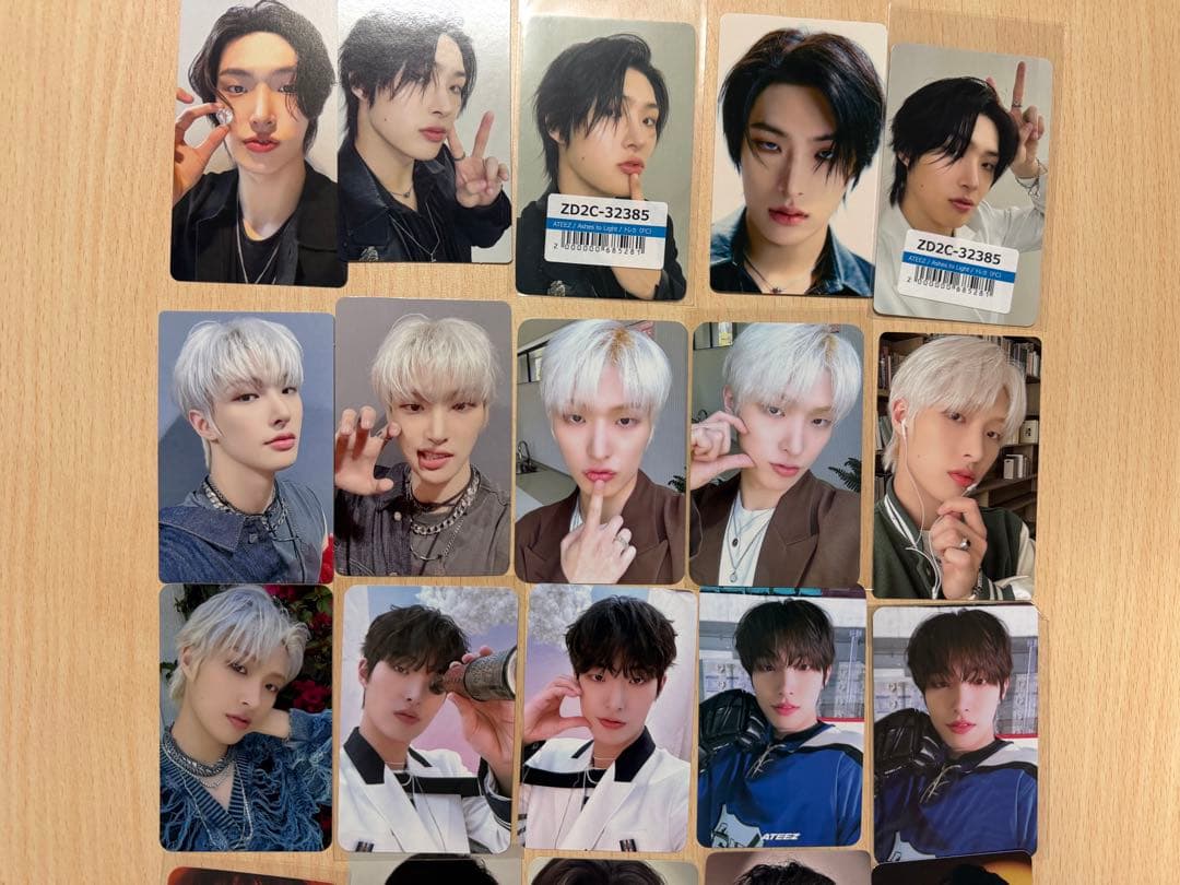 ATEEZ ミンギ　各種　トレカセット