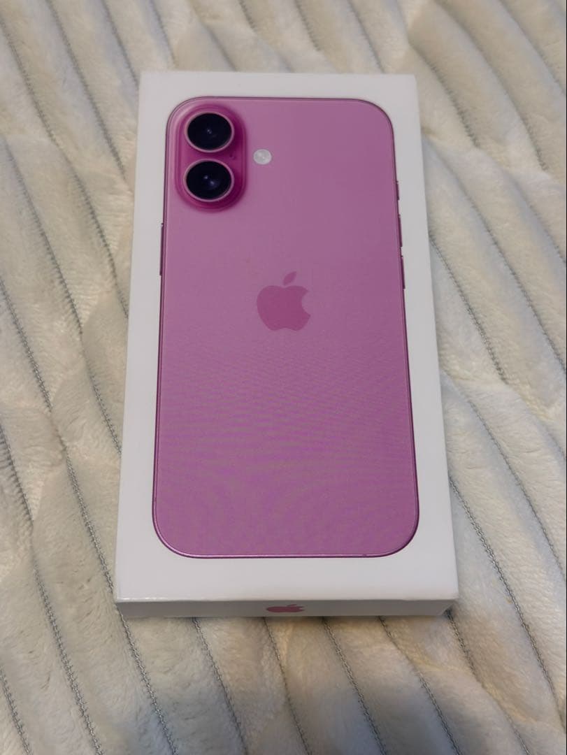 【最終値下げ！美品！】Apple iPhone 16 /128Gピンク