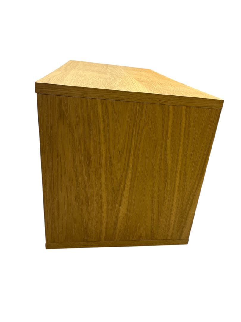 美品　無印　テレビボード　スタッキングキャビネット　オーク