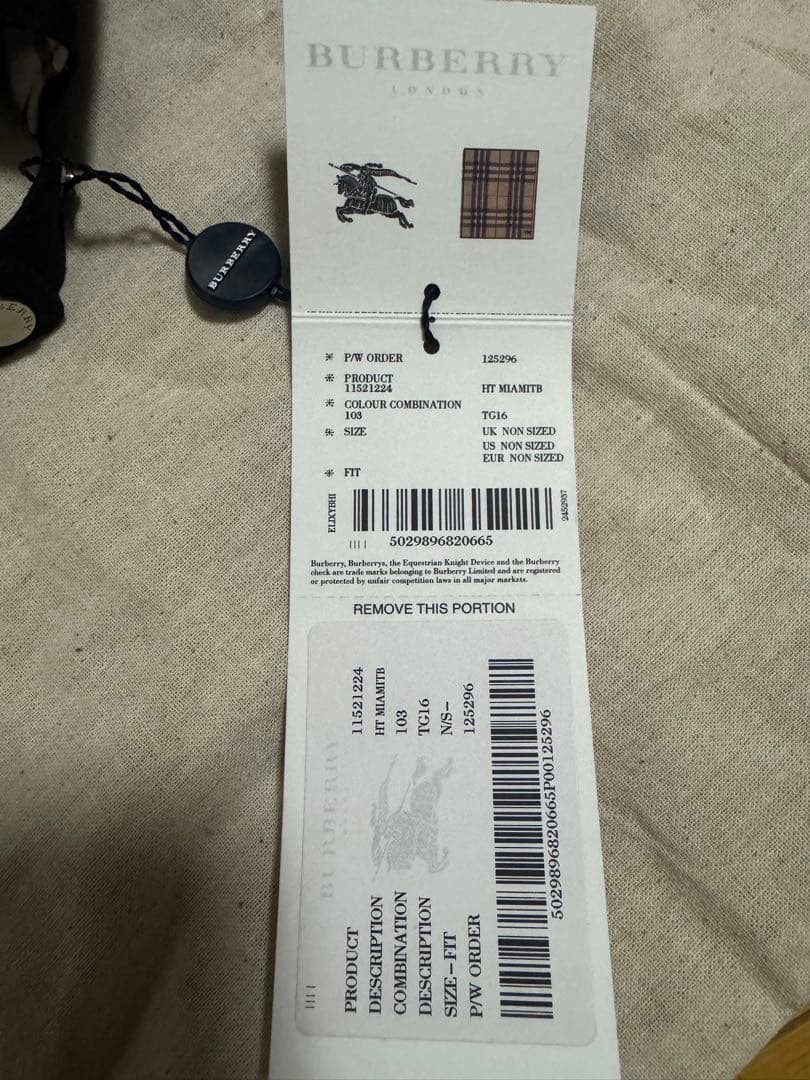 バーバリーキャップ