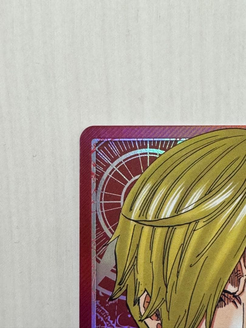 ワンピースカード　サンジ L パラレル PRB01-001