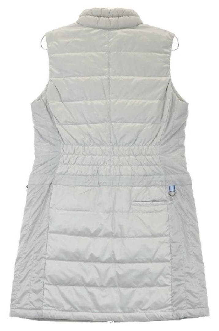 ⭐️マンシングウェア⭐️ライトグレー ノースリーブダウンワンピース⭐️